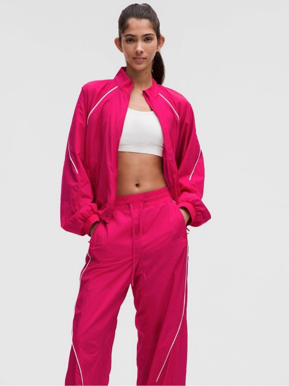Lululemon Pink License To Train Light Weight Jacket, Size 2, NWT